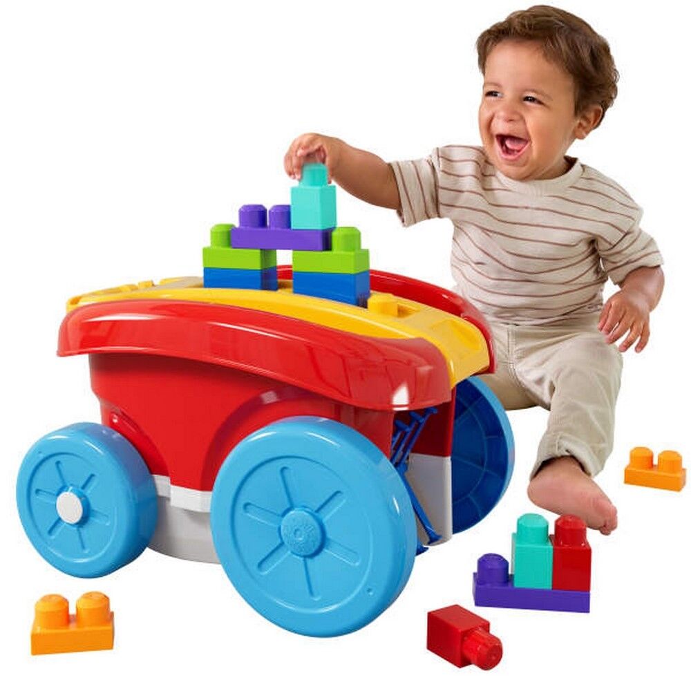 Fisher Price Mega Bloks - Scooping Wagon 20 pcs