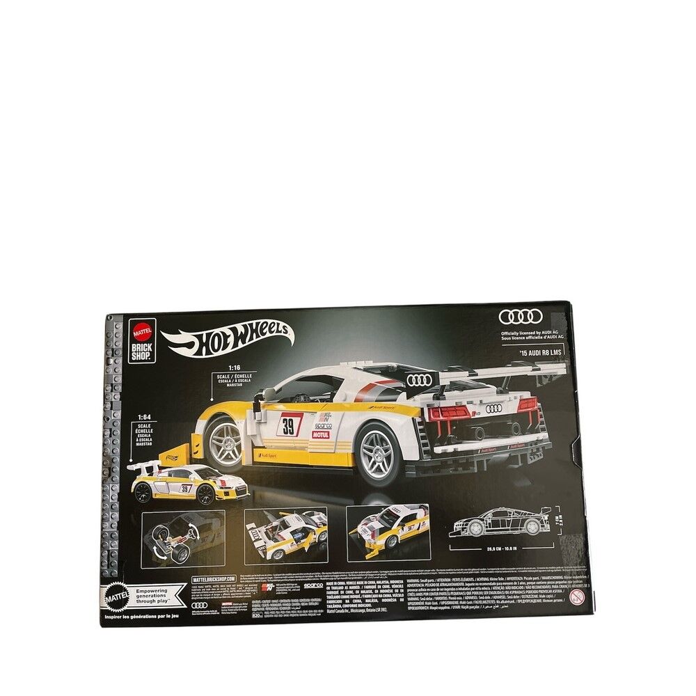 Hot Wheels Bricks Elite Series Audi