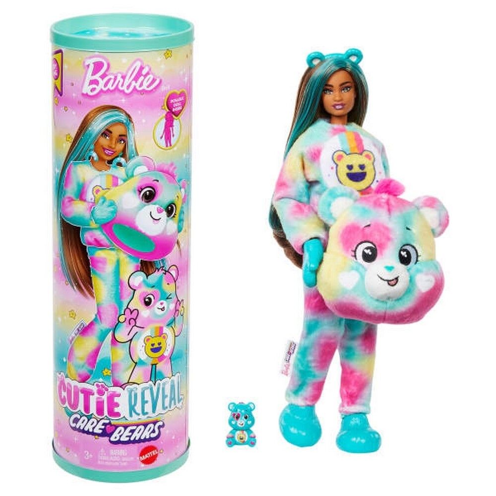 Barbie Cutie Reveal Care Bears Series Doll - Green