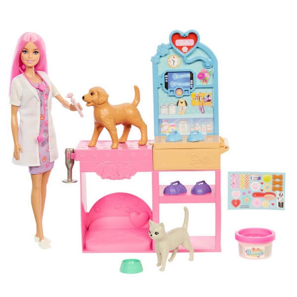Barbie Fast Cast Veterinarian Clinic