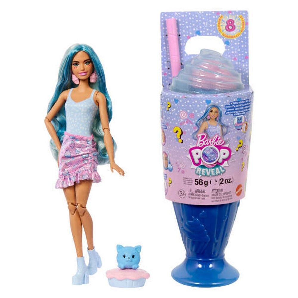 Barbie Pop Reveal Doll Cool Cupcake