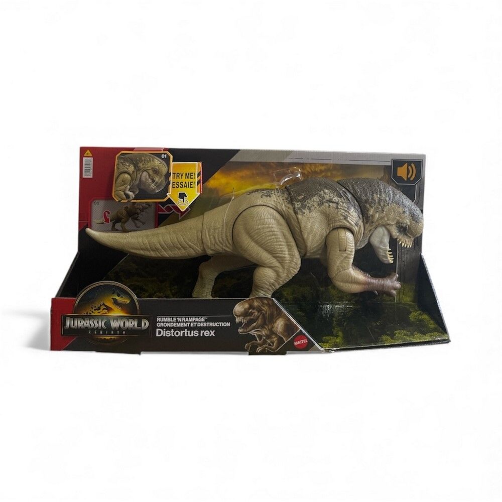 Jurassic World Rebirth Distortus Rex Figure