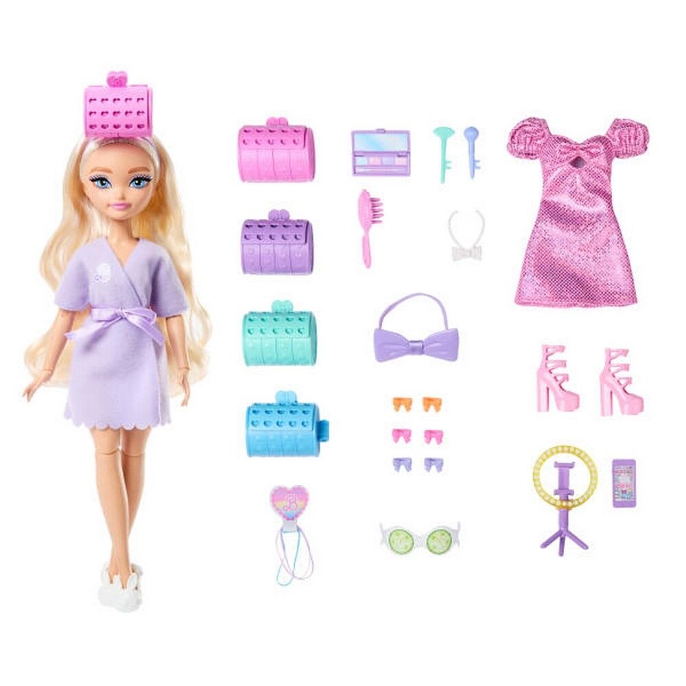 Barbie Dream Besties Malibu Fashion Doll with Surprise Accessories and 15+ Looks