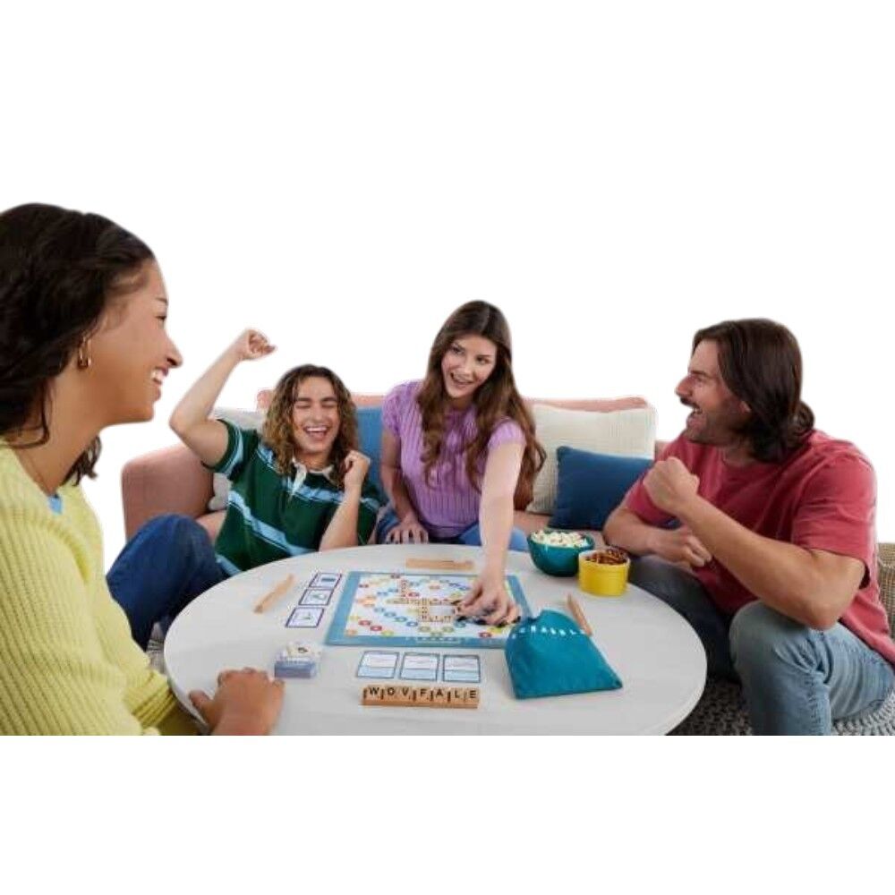 Scrabble Wood Tiles & Racks