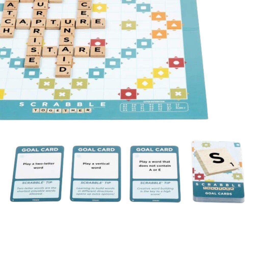 Scrabble Wood Tiles & Racks
