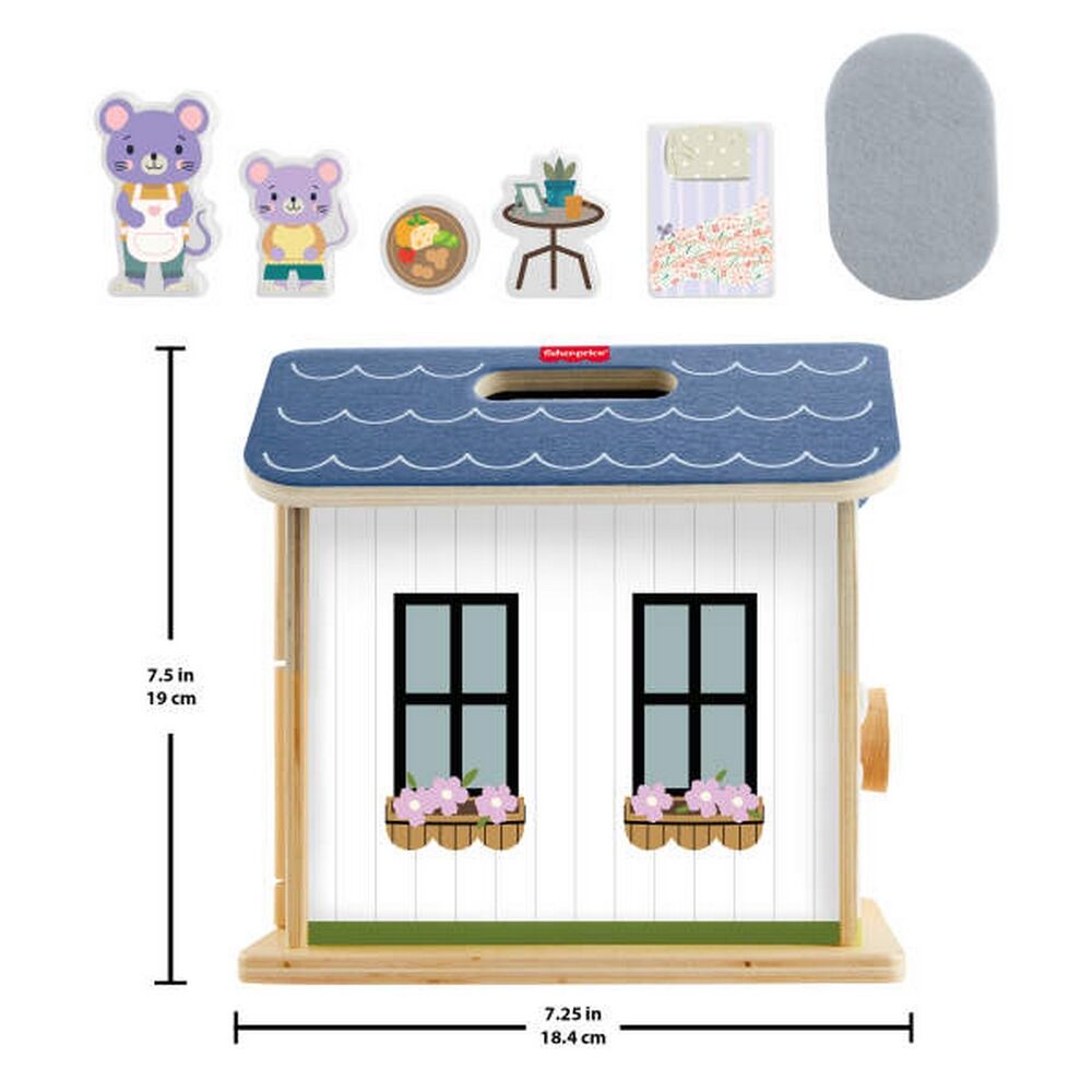 Fisher-Price Wooden On The Go Play House