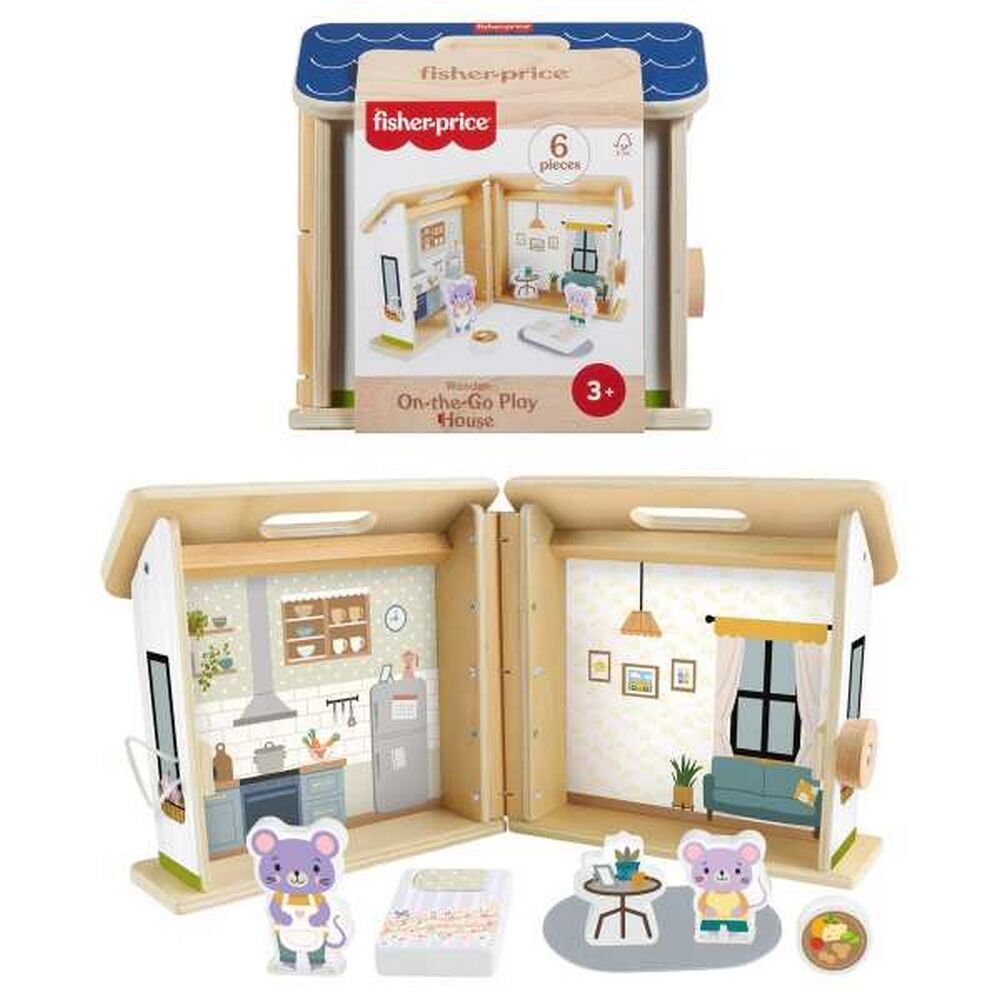 Fisher-Price Wooden On The Go Play House