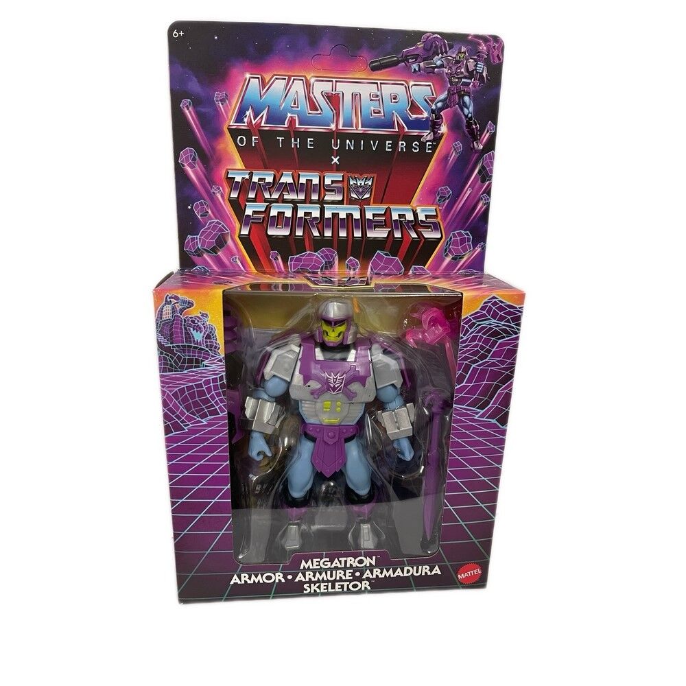 Master of the Universe X Transformers Megatron Armon Skeletor Action Figure
