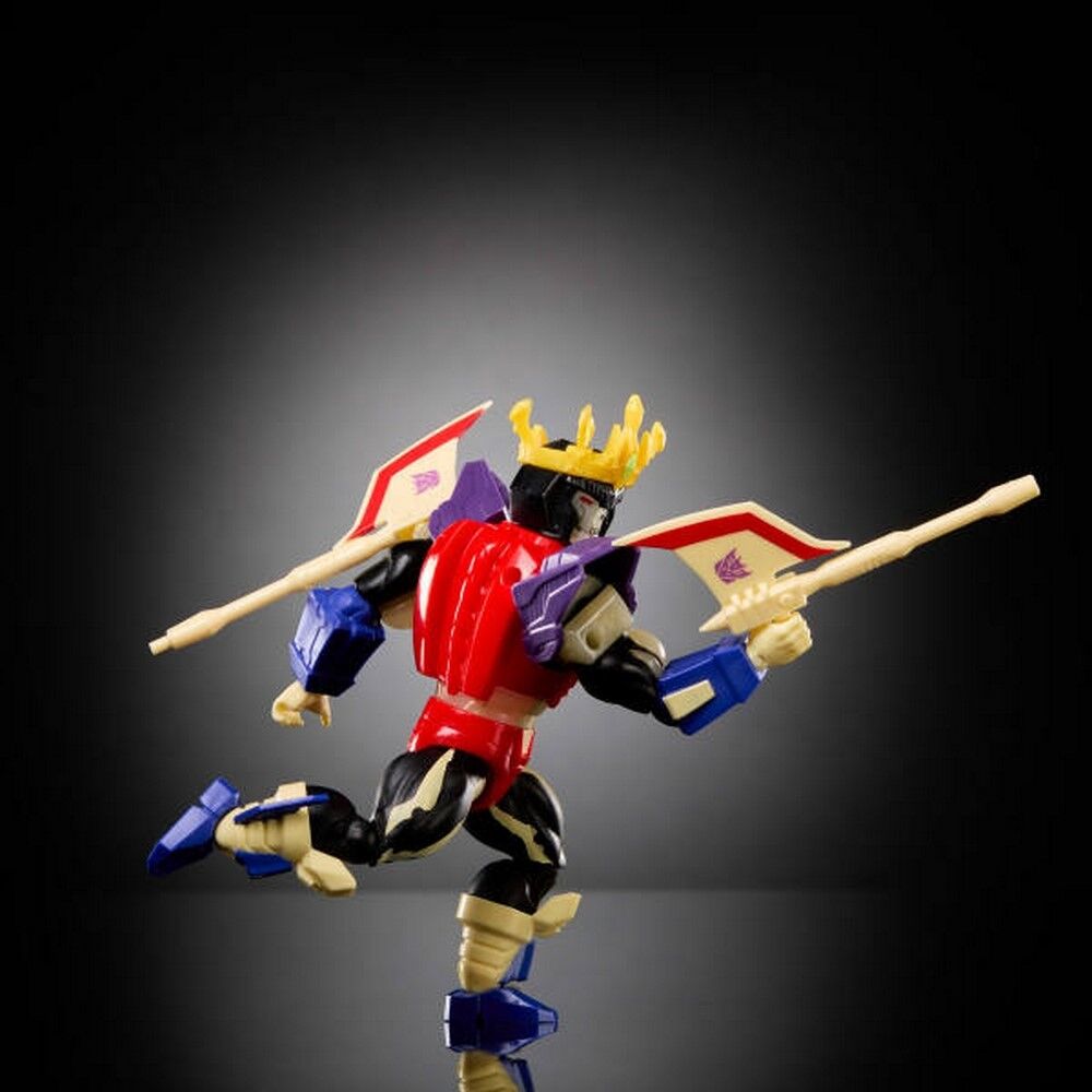 Masters Of The Universe X Transformers Starscream Armor Scare Glow Action Figure
