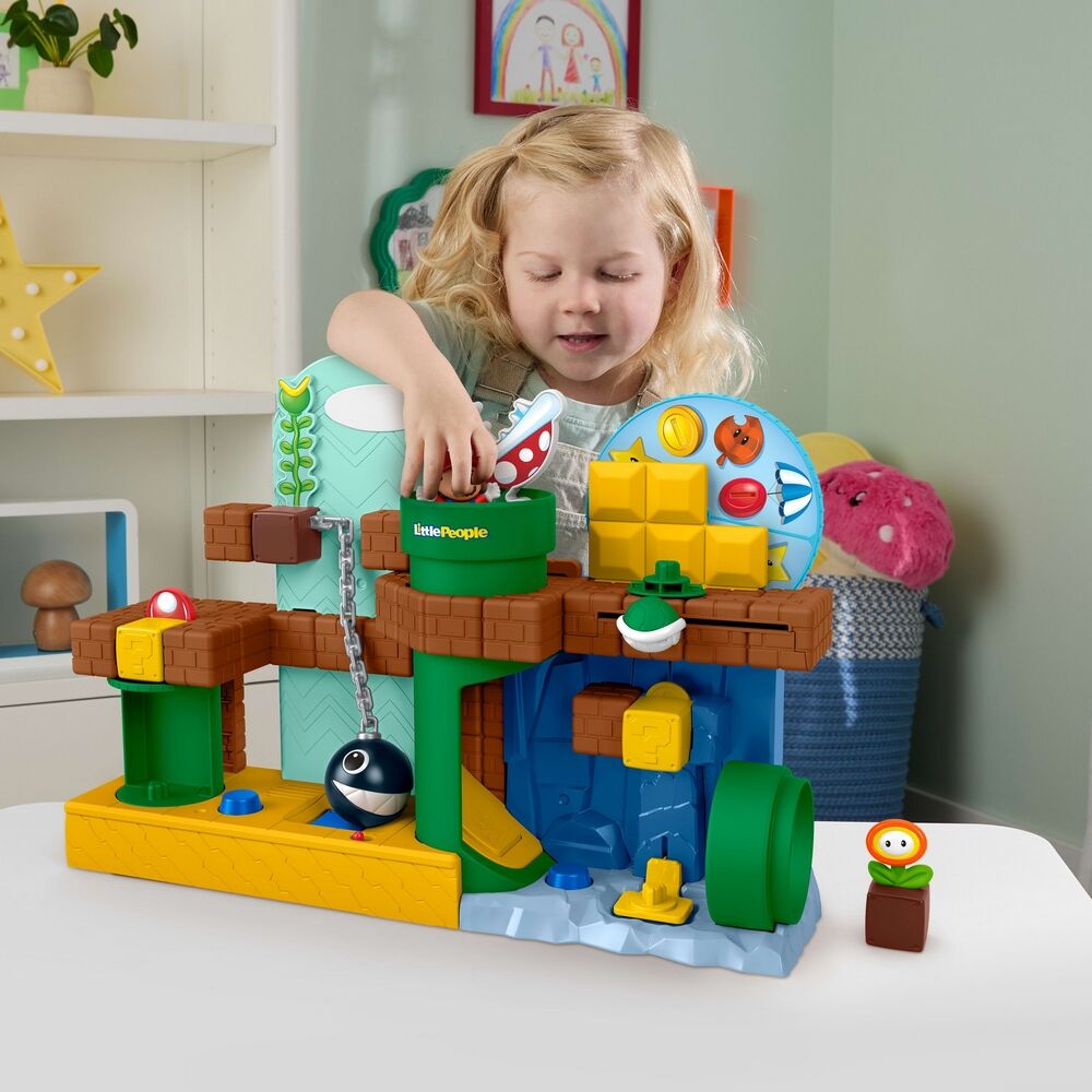 Fisher-Price Nintendo Large Playset - Mario's Adventure Playset