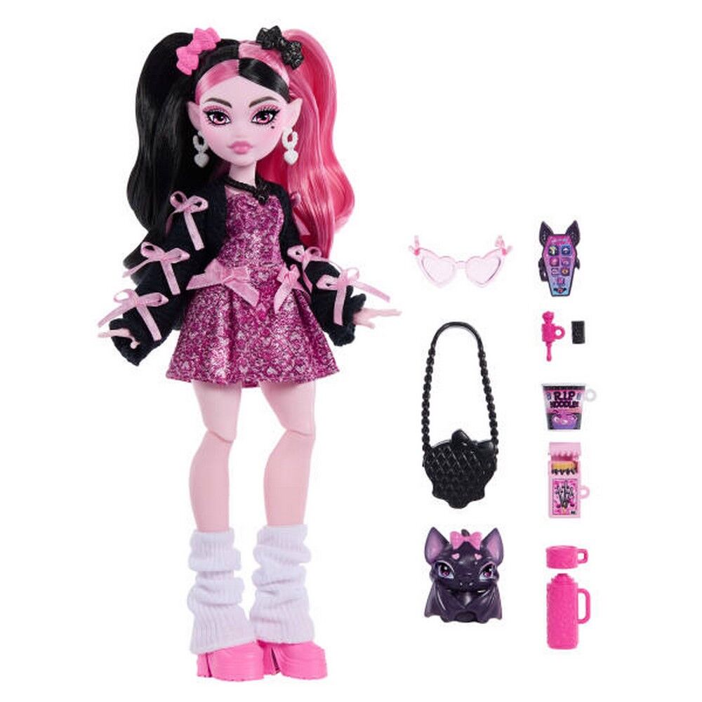 Monster High Draculaura Doll with Fashion Accessories