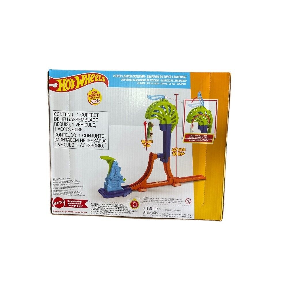 Hot Wheels Stunt Tracks - Power Launch Champion 2026