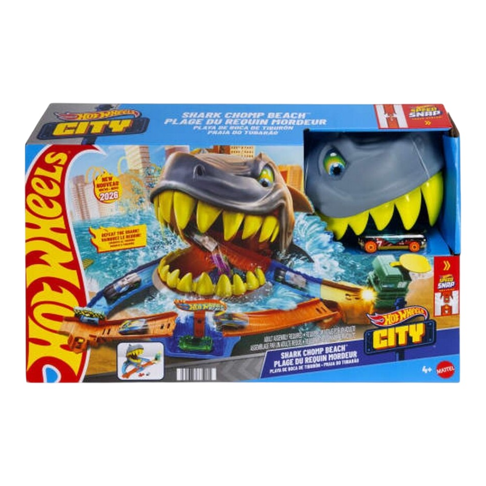 Hot Wheels City Shark Chomp Beach 2026