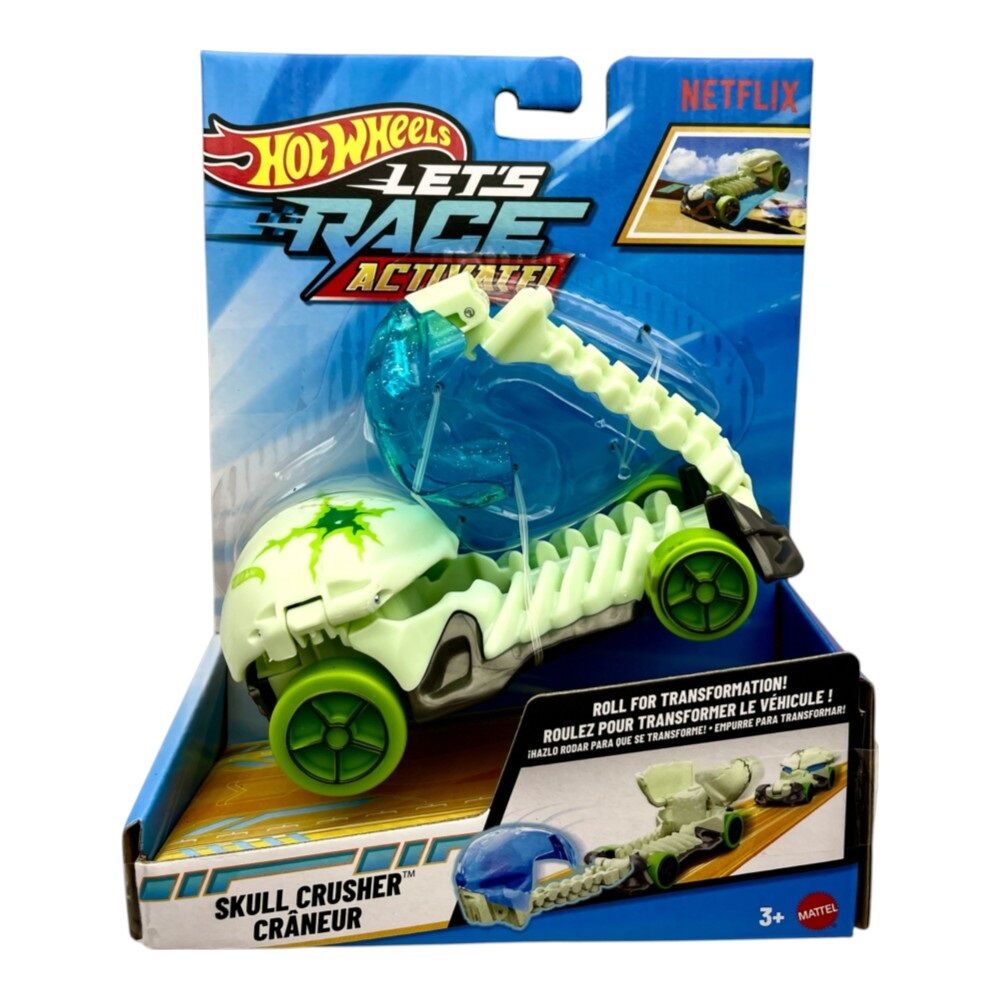 Hot Wheels Let's Race Activate - Skull Crusher Craneur