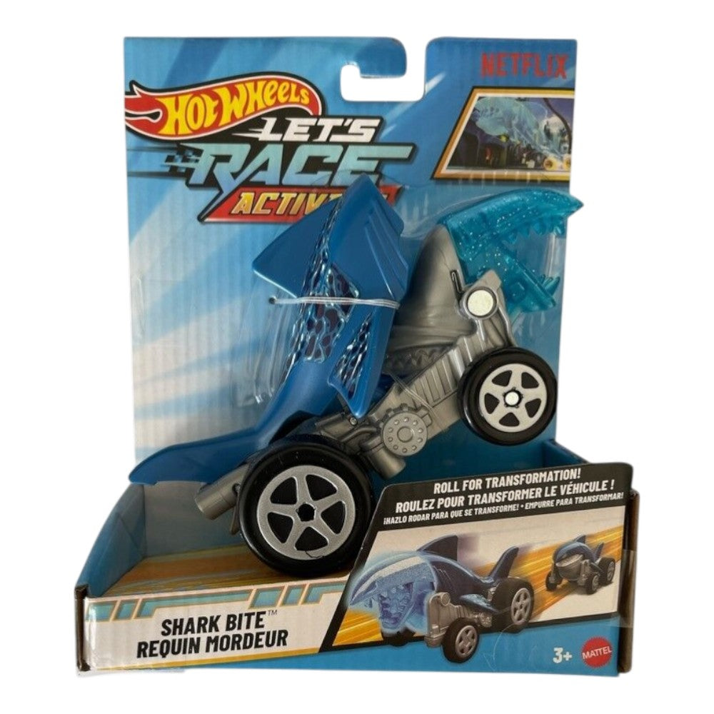 Hot Wheels Let's Race Activate - Shark Bite Requin Mordeur