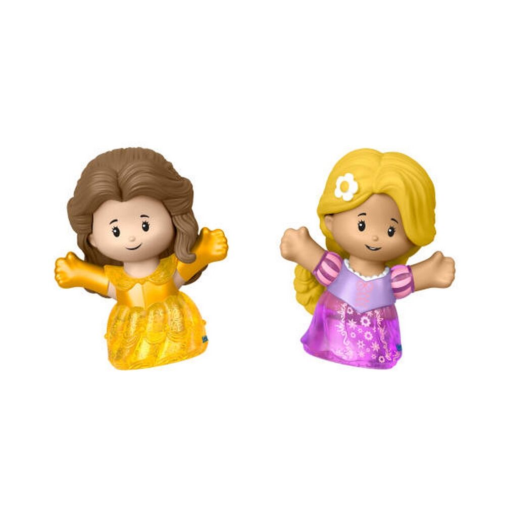 Fisher-Price Little People DISNEY Princess Shimmer Gowns Figure Set, 6 Characters