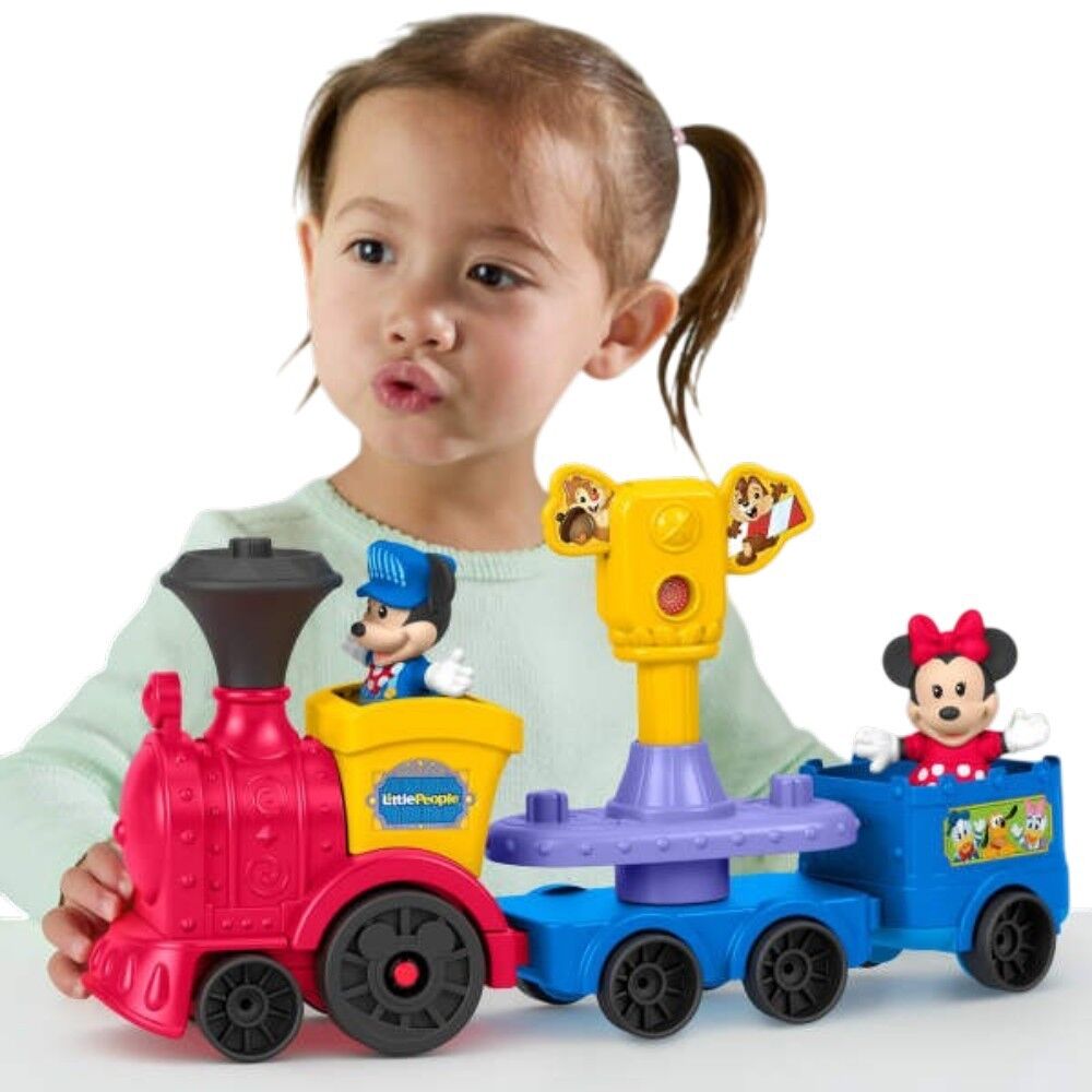 Disney Jr Fisher-Price Mickey & Minnie Musical Train By Little People