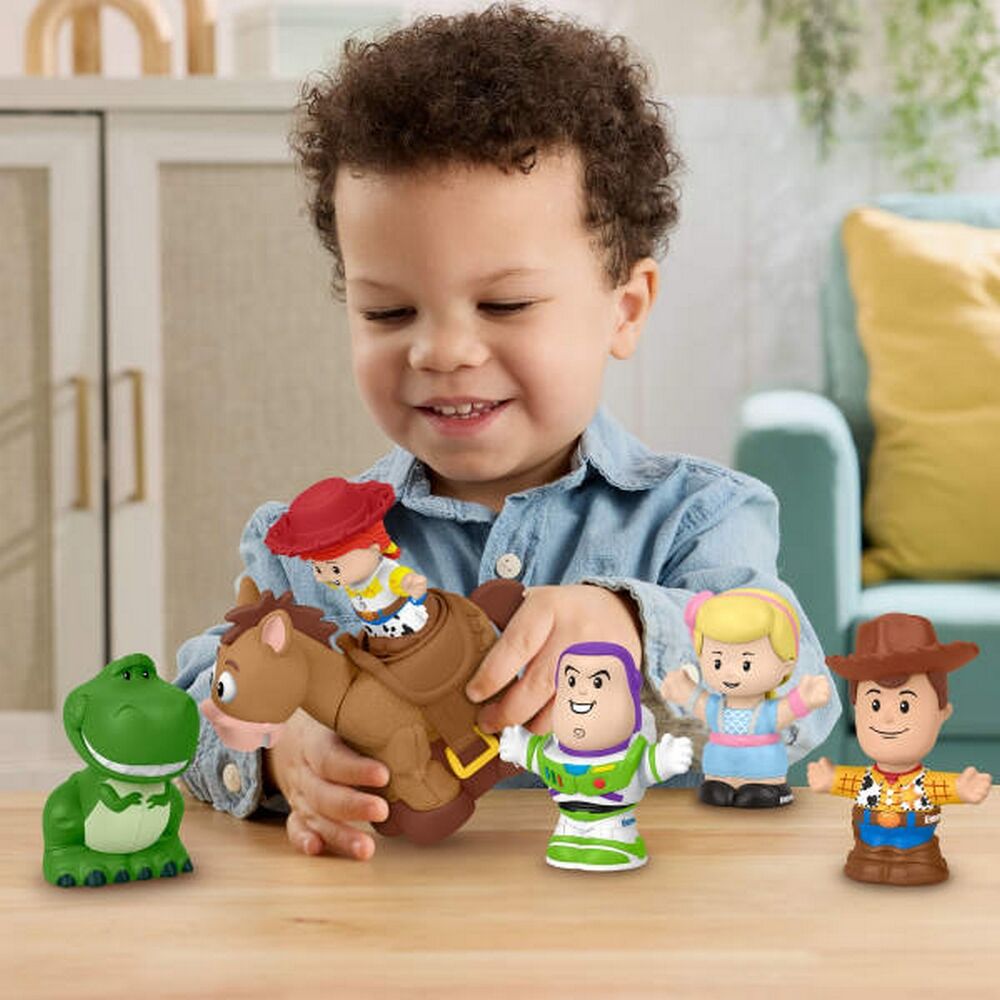 Fisher-Price Little People Disney and Pixar Toy Story Bobbin' Bullseye & Jessie