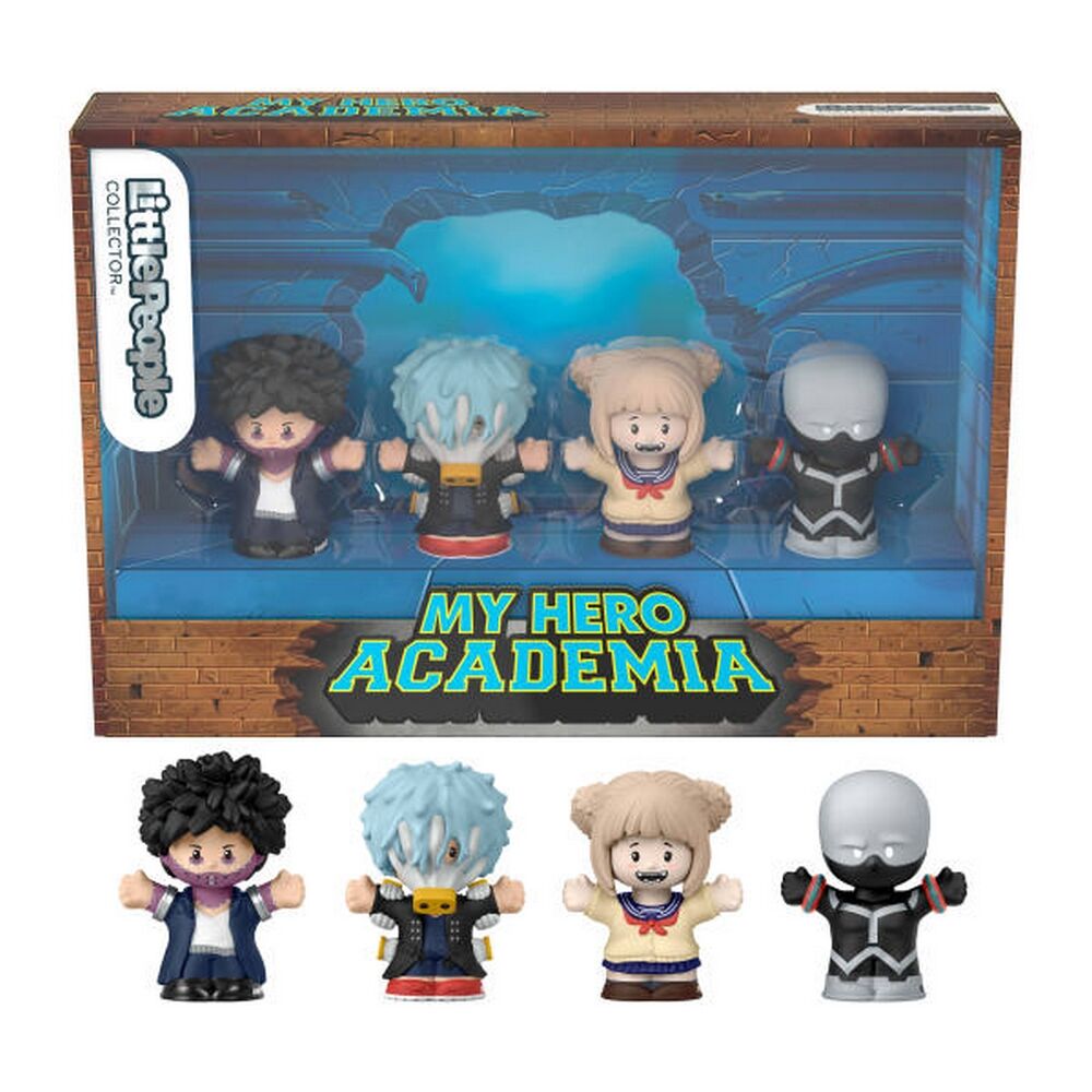 Fisher-Price Little People Collector My Hero Academia League of Villains 4-Figure Set