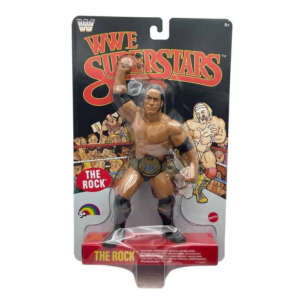 WWE LJN Superstars Figure - The Rock