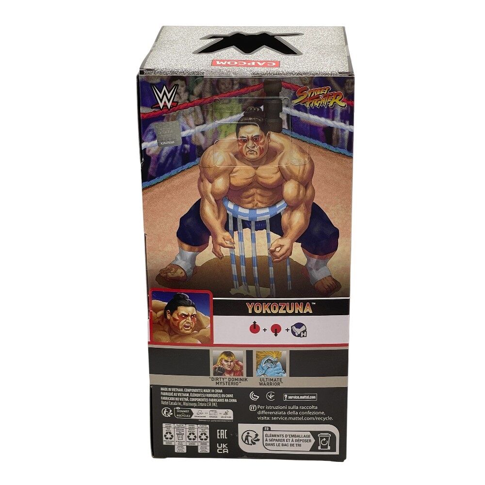 WWE X Street Fighter Action Figure - Yokozuna