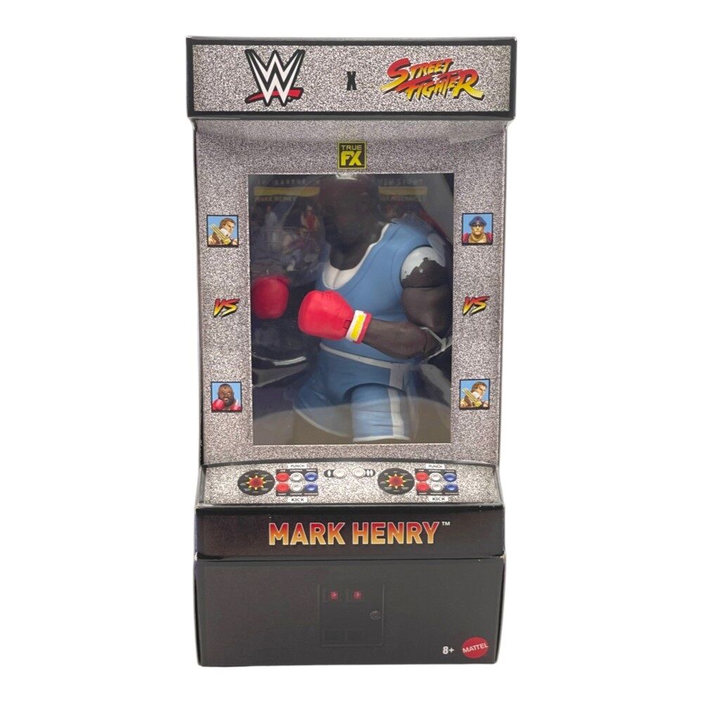 WWE X Street Fighter Action Figure - Mark Henry