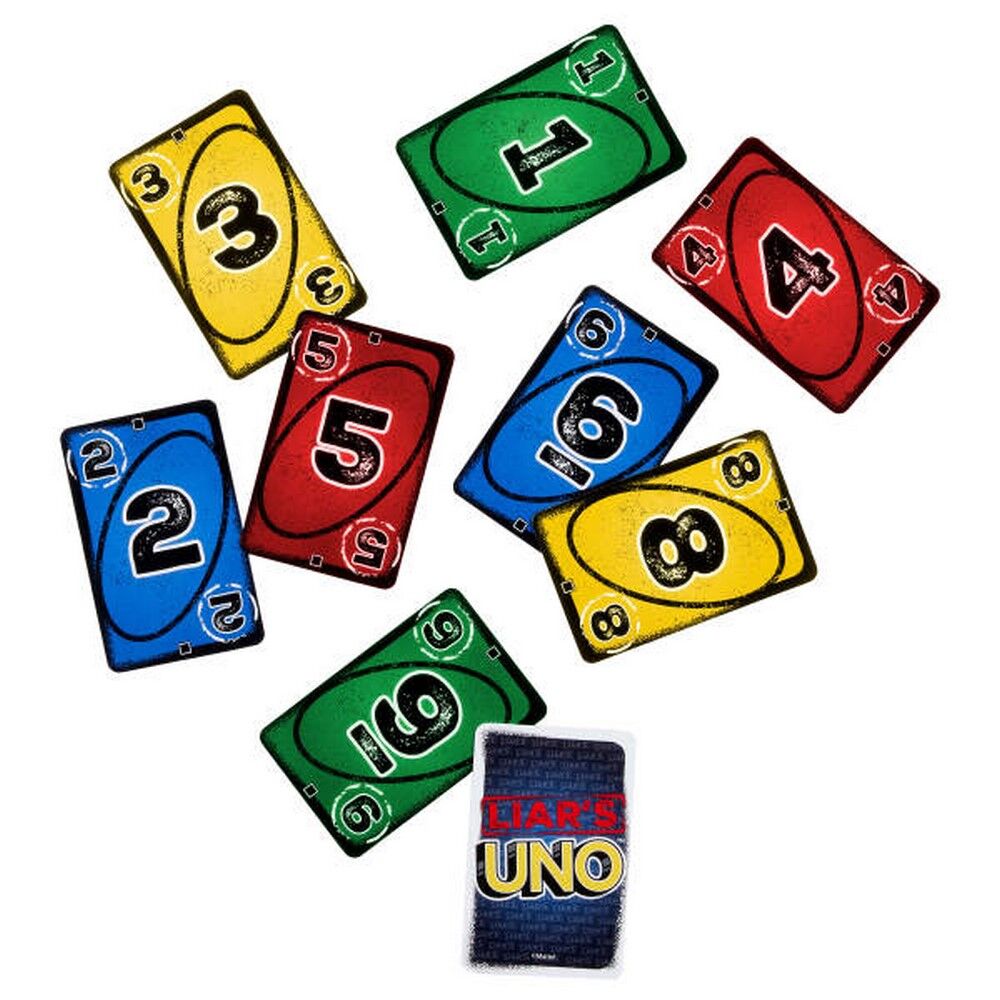 UNO Liars Edition Trust No One Card Game