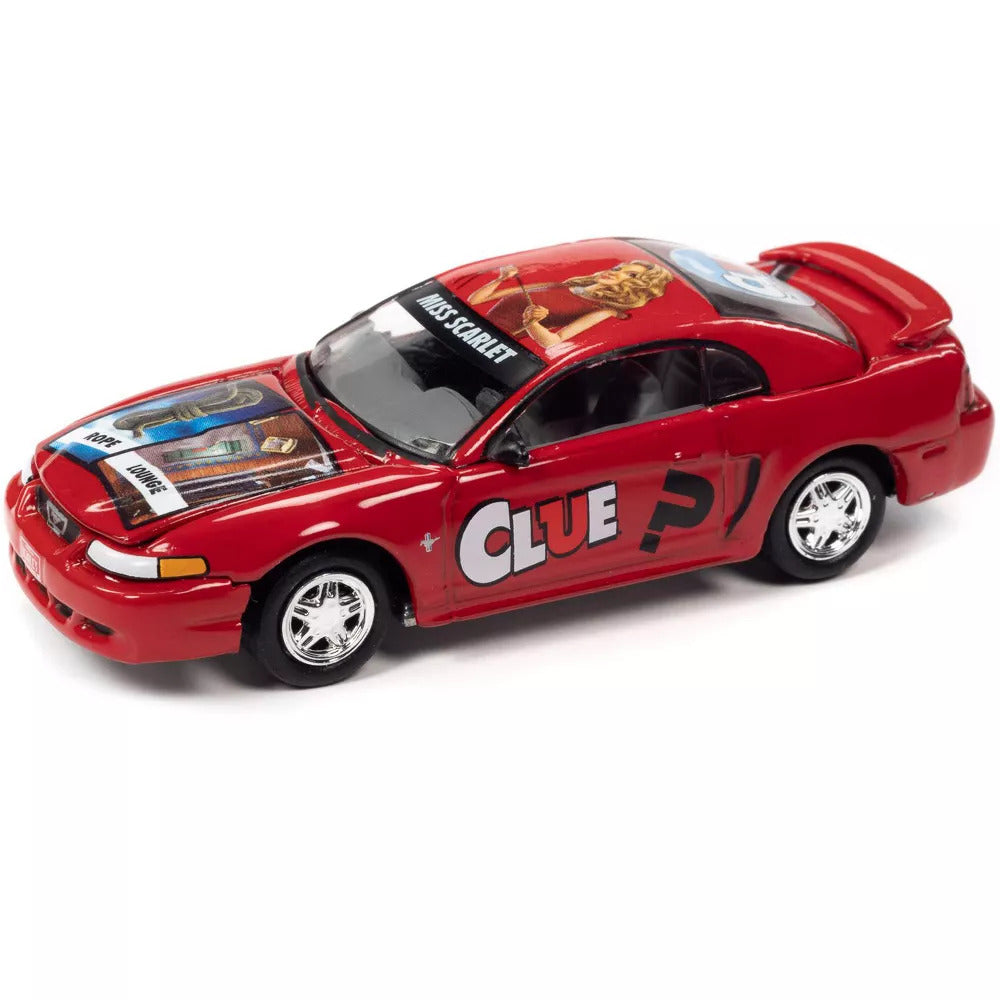 Johnny Lightning Pop Culture - 2000 Ford Mustang (Clue)