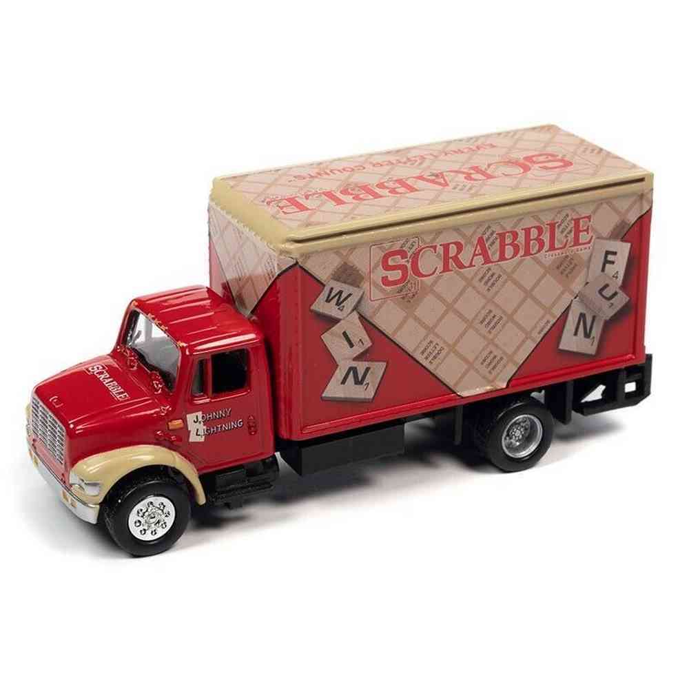 Johnny Lightning Pop Culture 1:64 - 1999 International Cargo Truck (Scrabble)