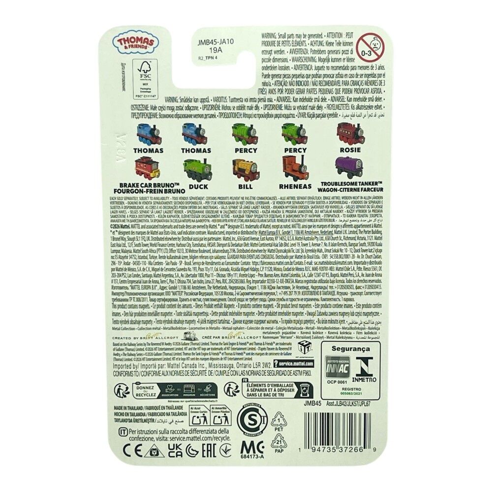 Thomas & Friends by Fisher-Price Die-Cast New Nouveau 2026 - Thomas