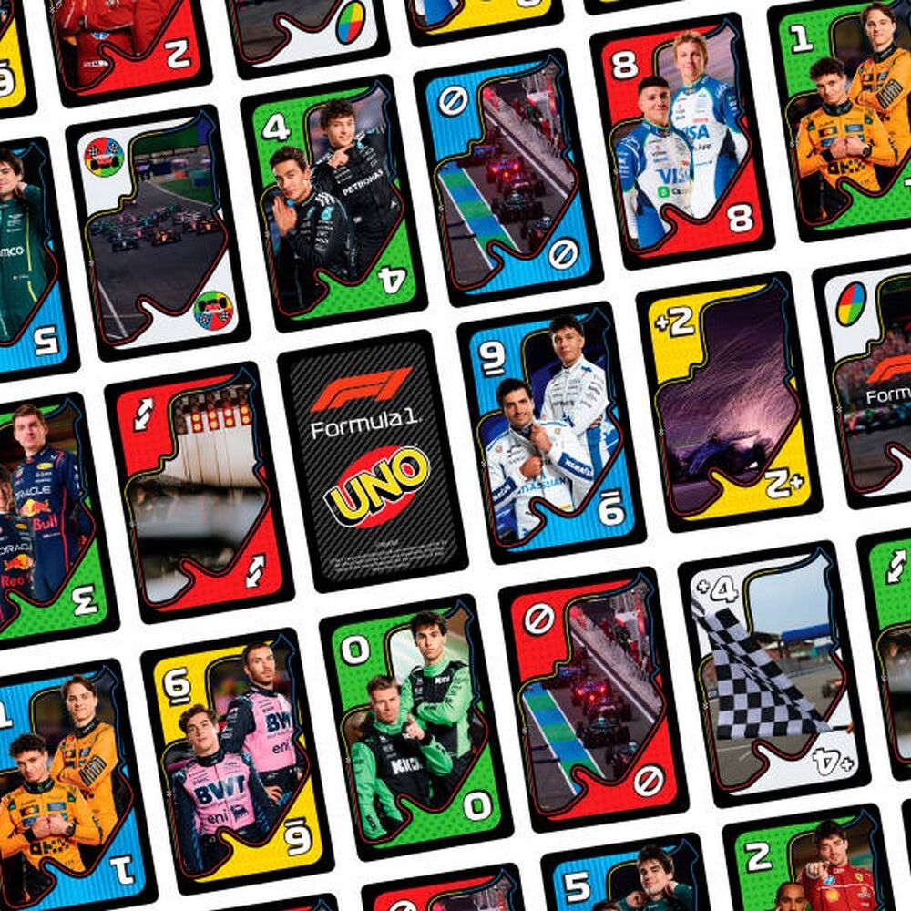 Uno Formula 1 Card Game