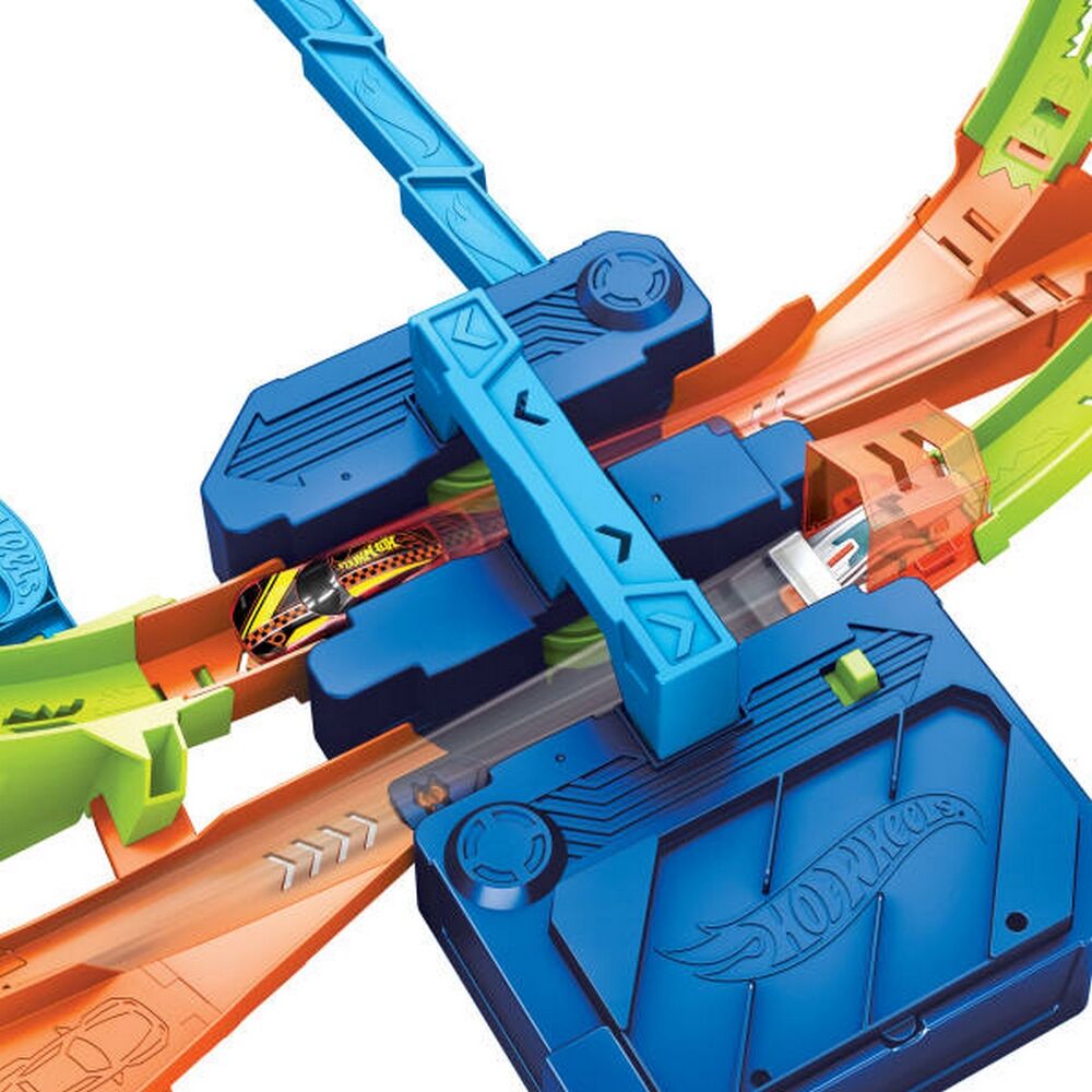 Hot Wheels Stunt Tracks Hypersphere Crash Playset