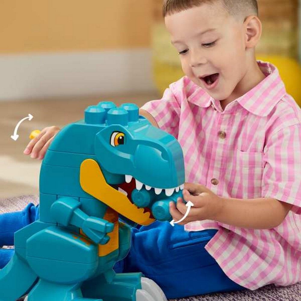 Mega Bloks Build & Chomp Dinosaur 25-Piece Building Set