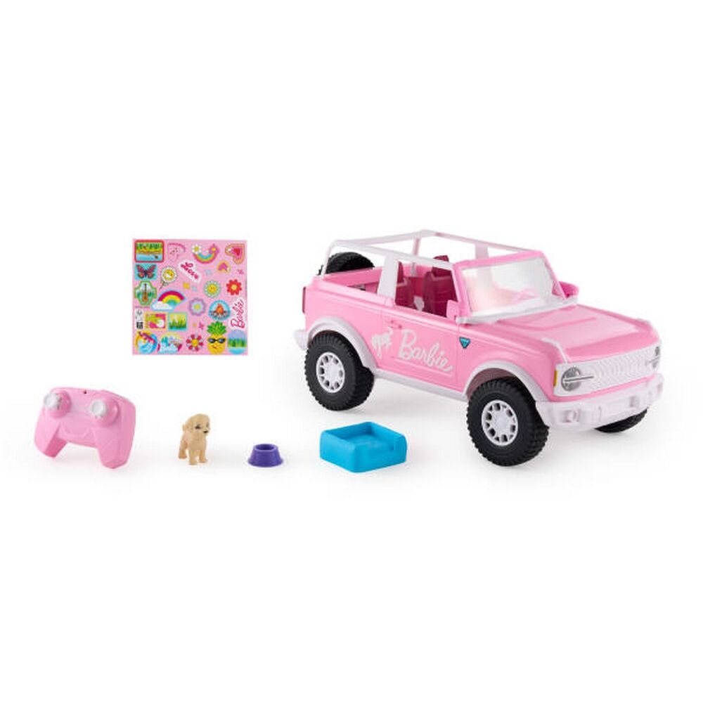 Hot Wheels RC Barbie Ford Bronco Remote-Control Vehicle