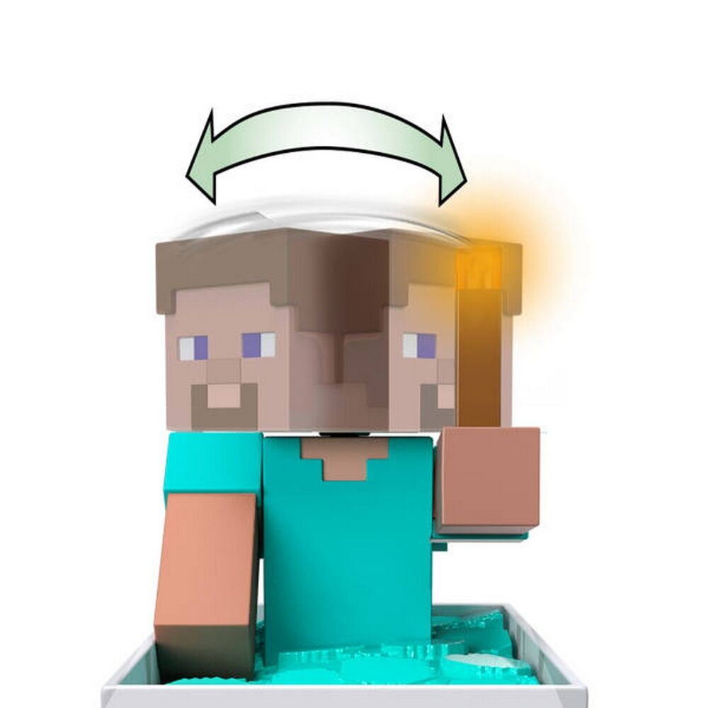 Minecraft Minecart Mayhem RC Remote Control Vehicle with Steve
