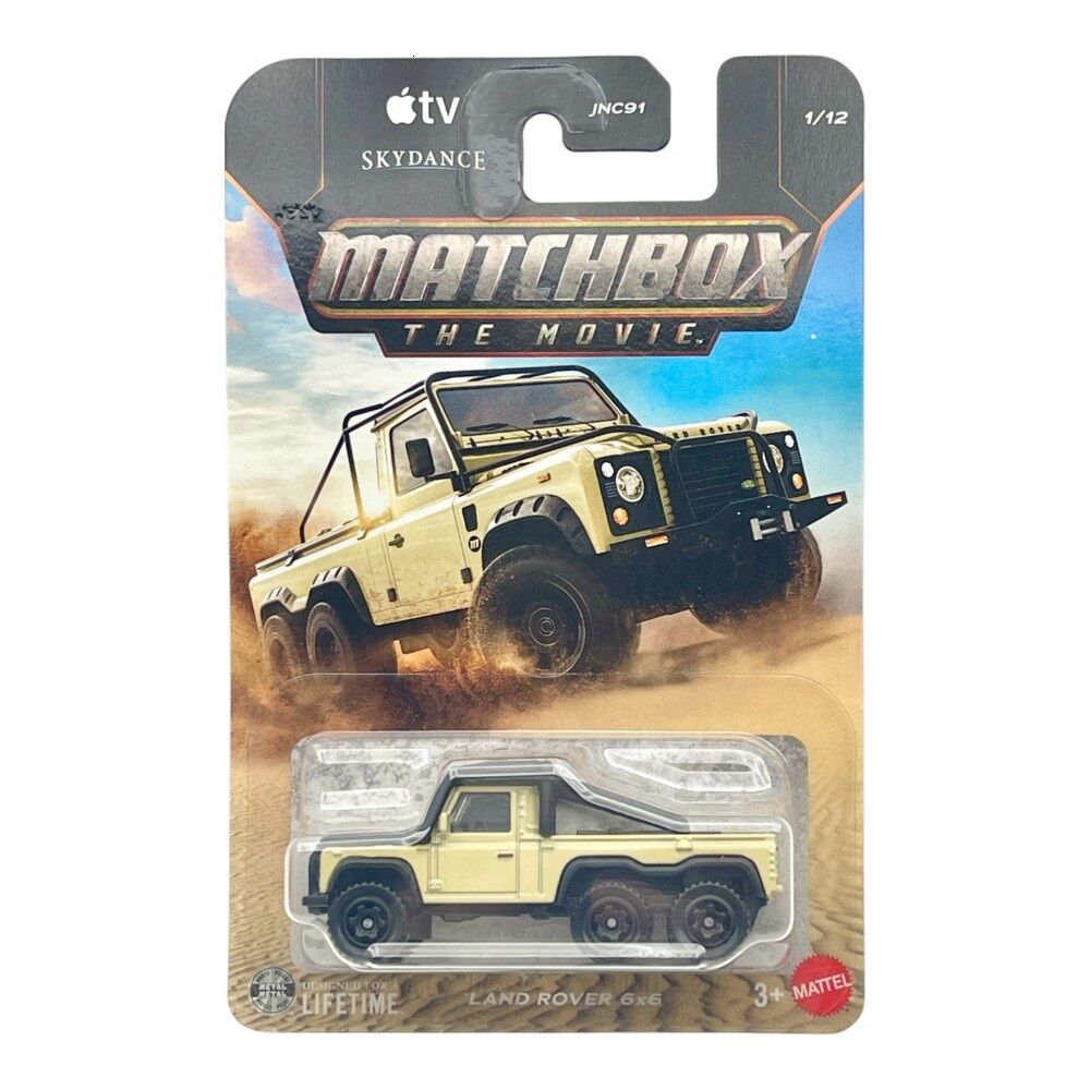 Matchbox The Movie Land Rover 6x6 1/12