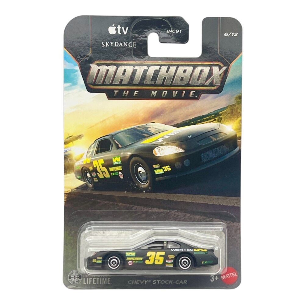Matchbox The Movie Chevy Stock-Car 6/12