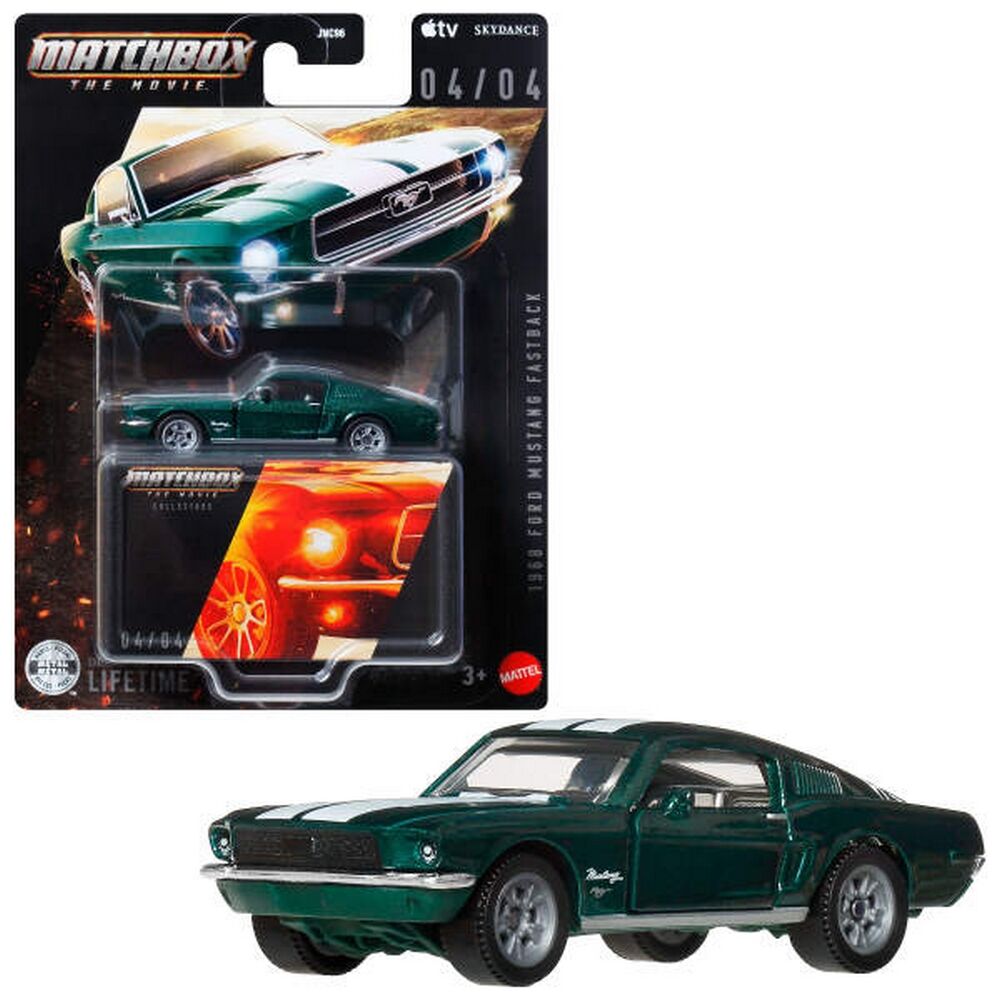 Matchbox The Movie 1968 Ford Mustang Fastback 04/04 Die-Cast Vehicle