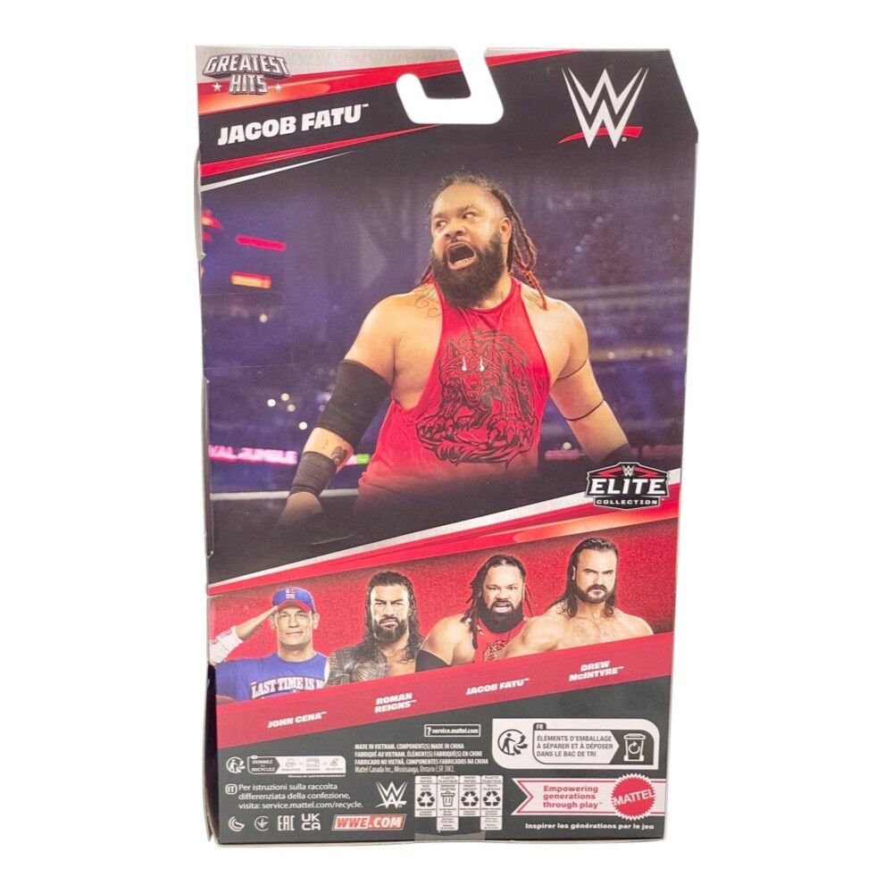 WWE Elite Collection Greatest Hits Action Figure - Jacob Fatu