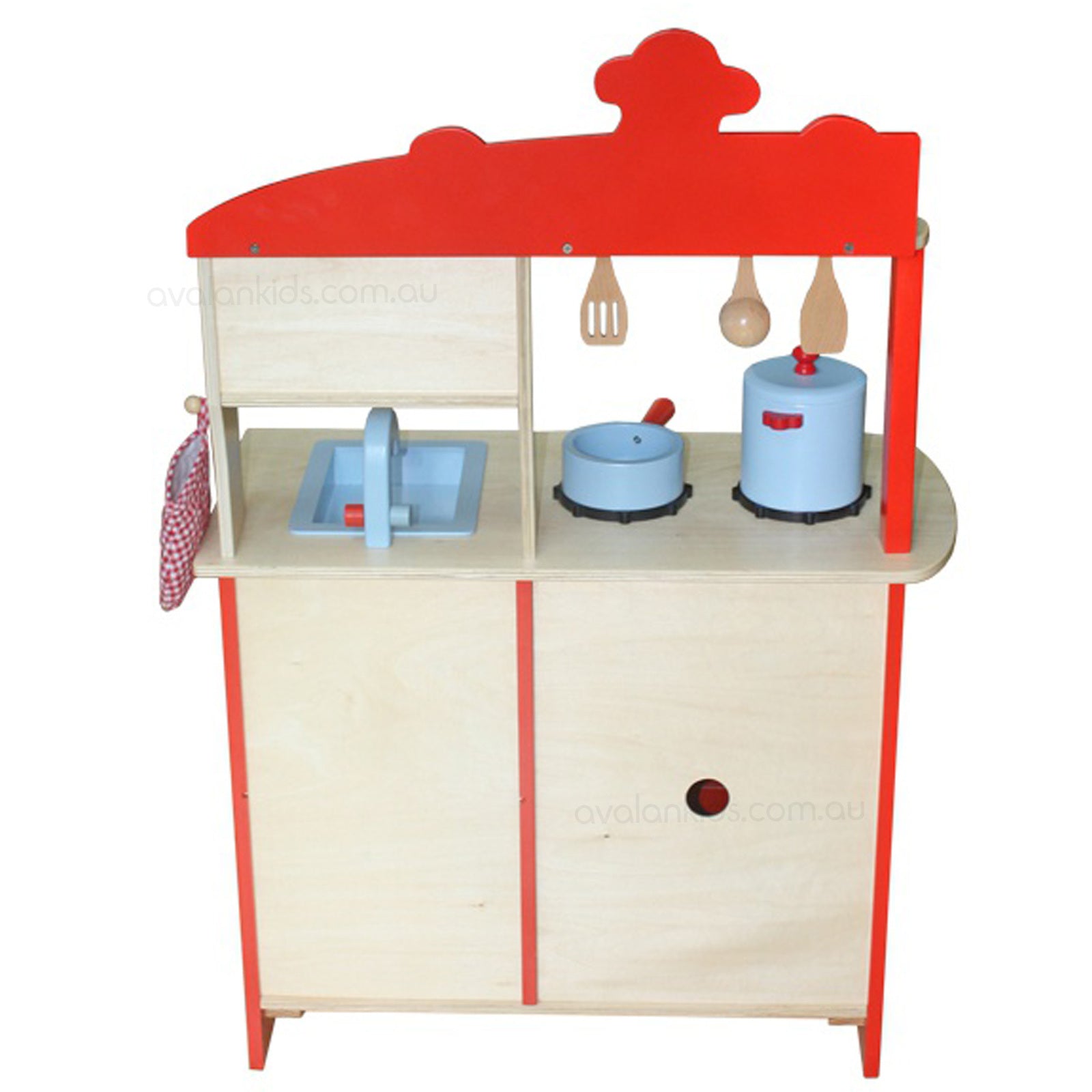 Chefs Red Play Kitchen