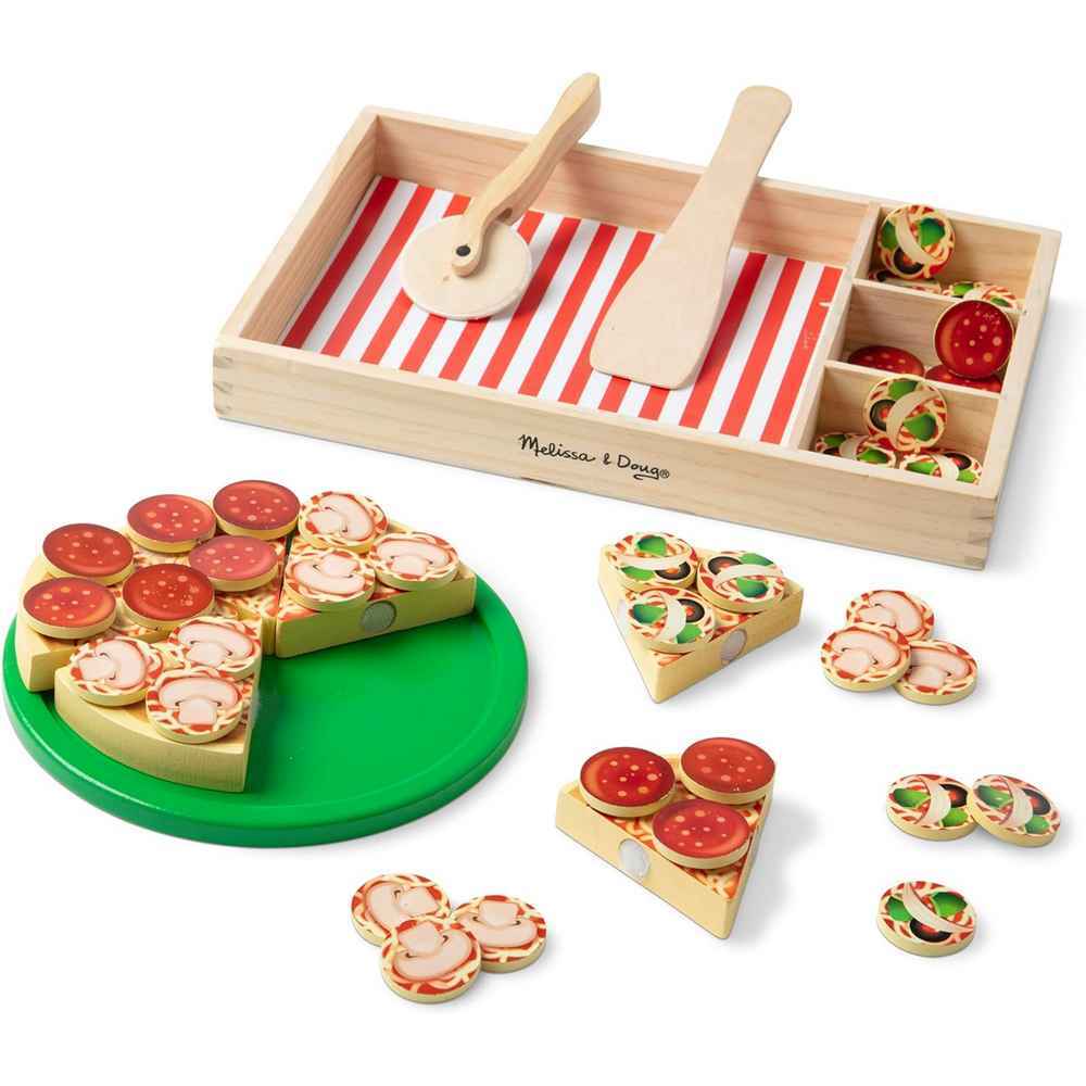 Melissa & Doug - Wooden Pizza