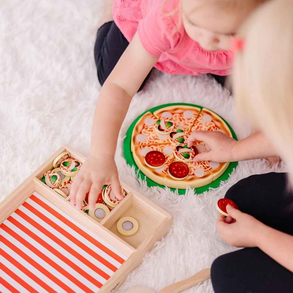 Melissa & Doug - Wooden Pizza