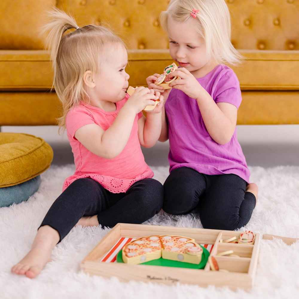 Melissa & Doug - Wooden Pizza