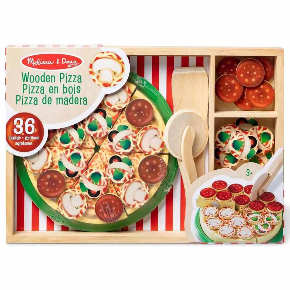Melissa & Doug - Wooden Pizza