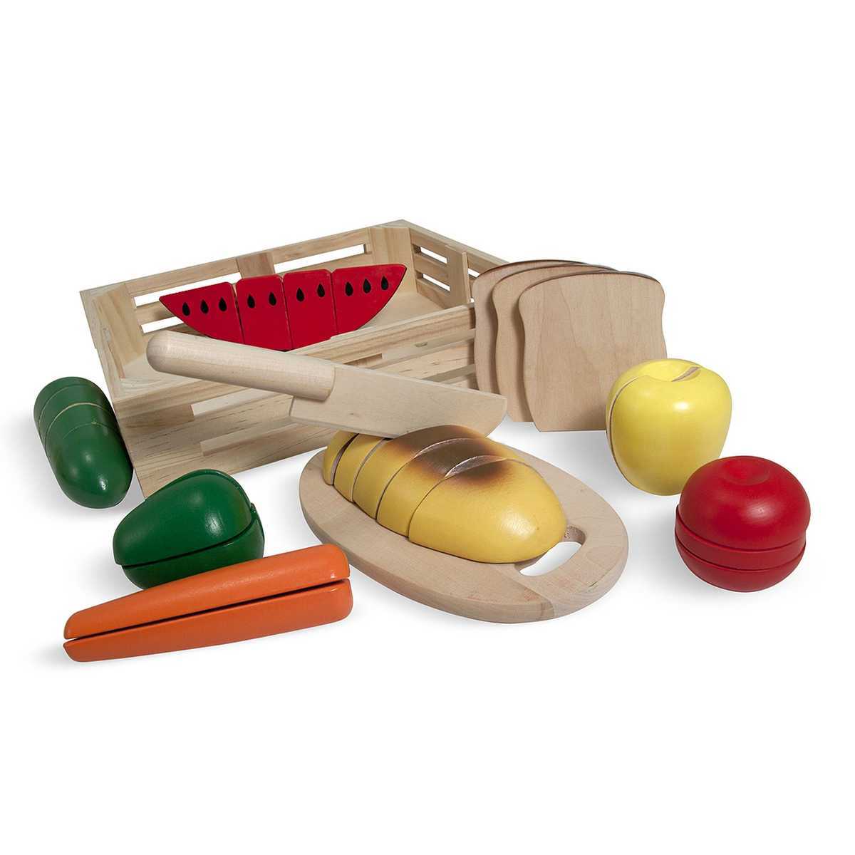 Melissa & Doug - Wooden Cutting Food