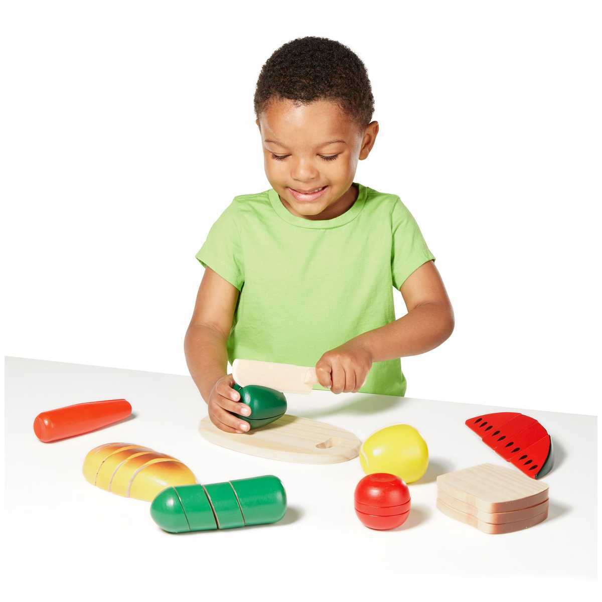 Melissa & Doug Wooden Cutting Food