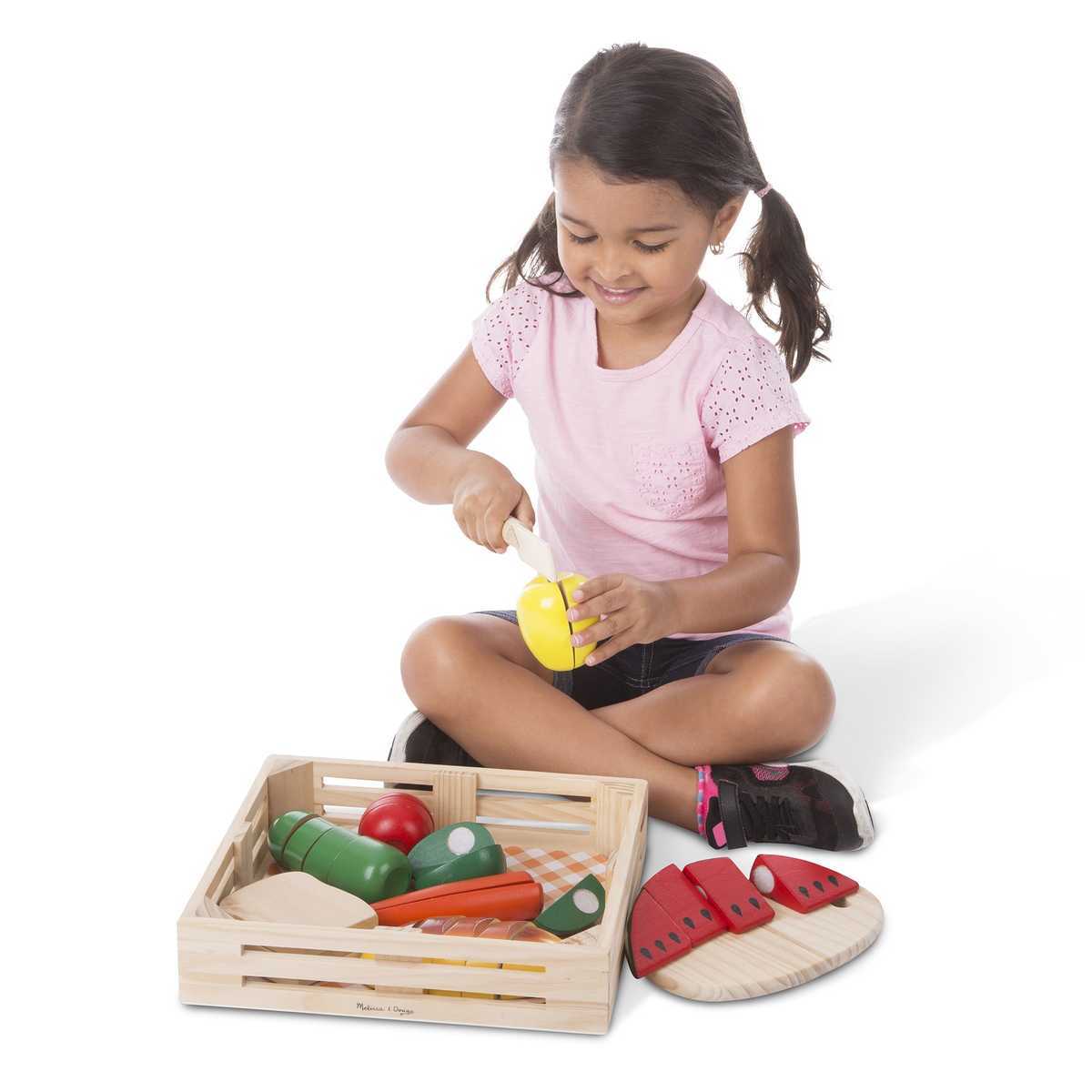 Melissa & Doug - Wooden Cutting Food