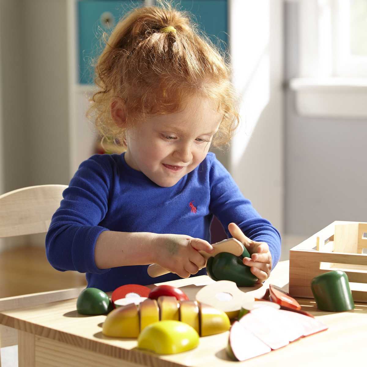 Melissa & Doug Wooden Cutting Food
