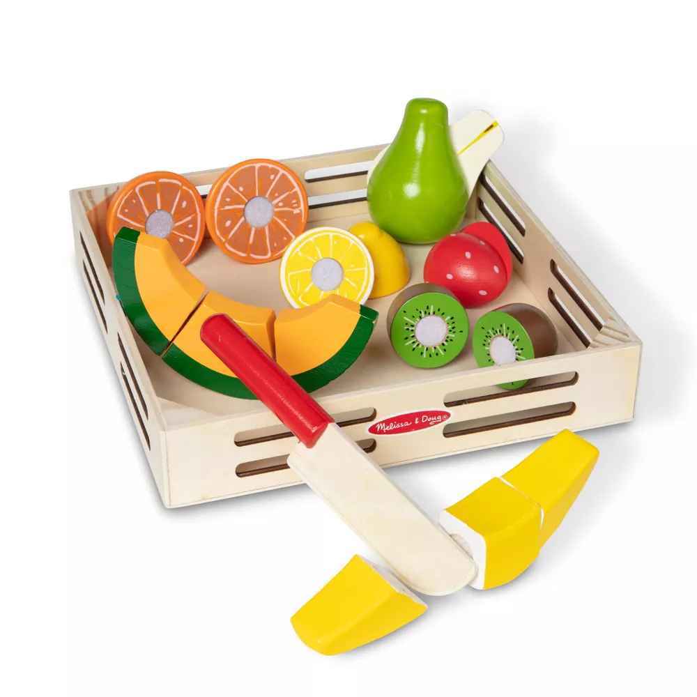 Melissa & Doug - Wooden Cutting Fruit