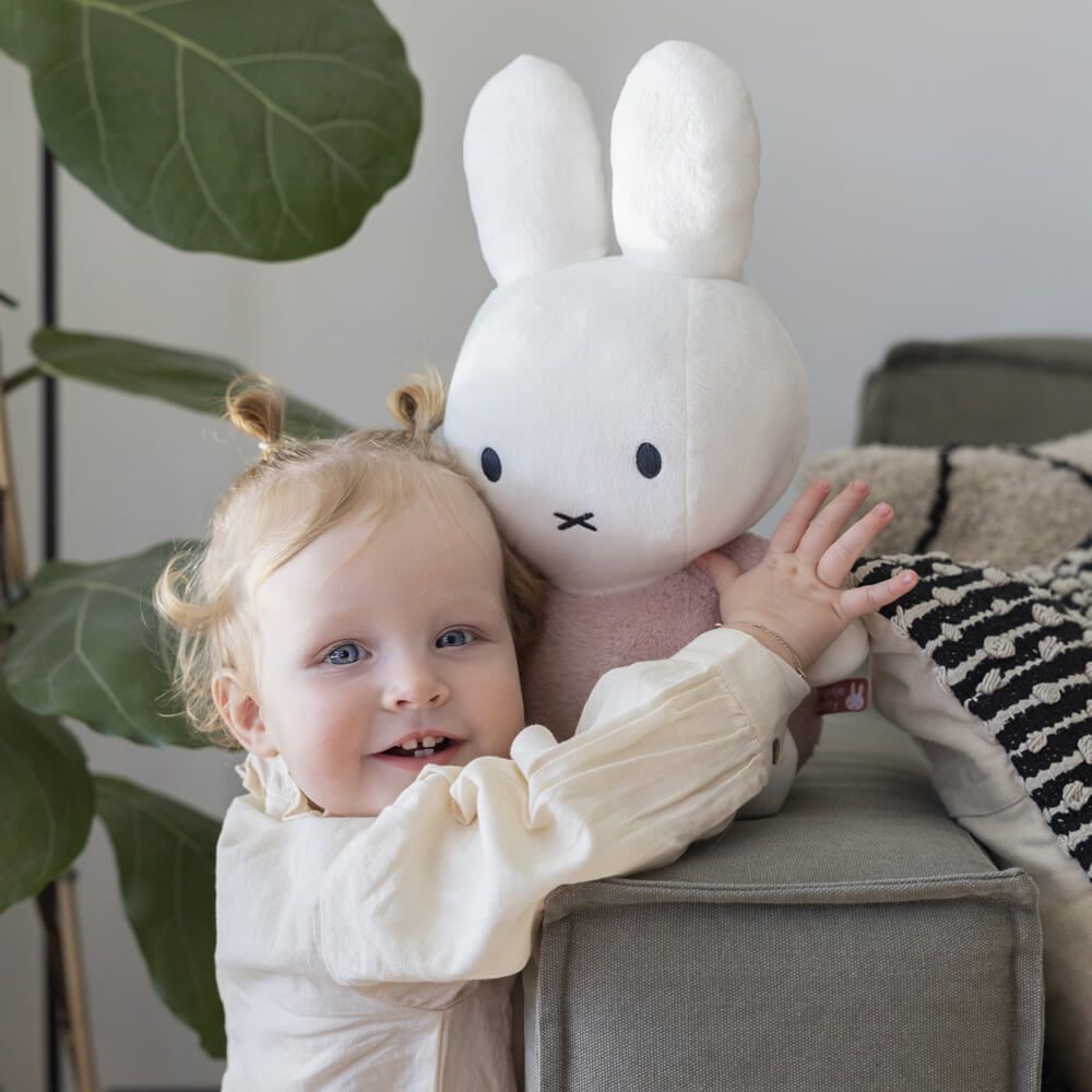 Miffy Fluffy Cuddle Plush - Pink (14")